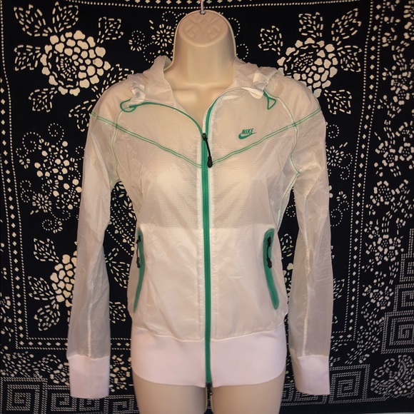 clear nike rain jacket